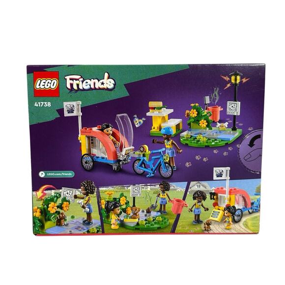 LEGO FRIENDS Dog Rescue Bike 41738 New Sealed - Picture 3 of 5